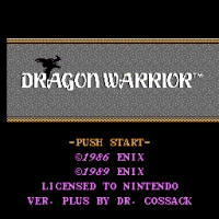 Dragon Warrior Plus Title Screen